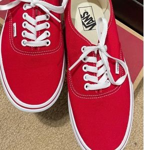Red Vans